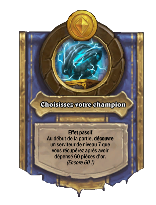 Pouvoir héroïque Choisissez votre champion