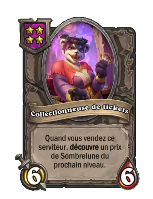 Collectionneuse de tickets