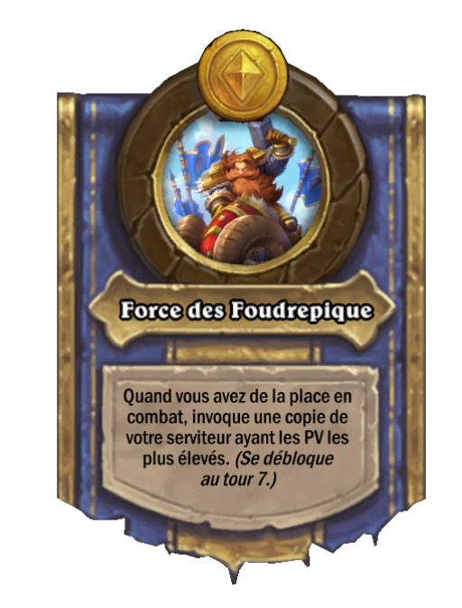 Pouvoir héroïque Force des Foudrepique