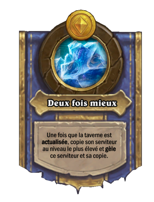 Pouvoir héroïque Deux fois mieux