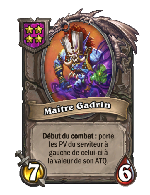 Maître Gadrin carte Champs de bataille