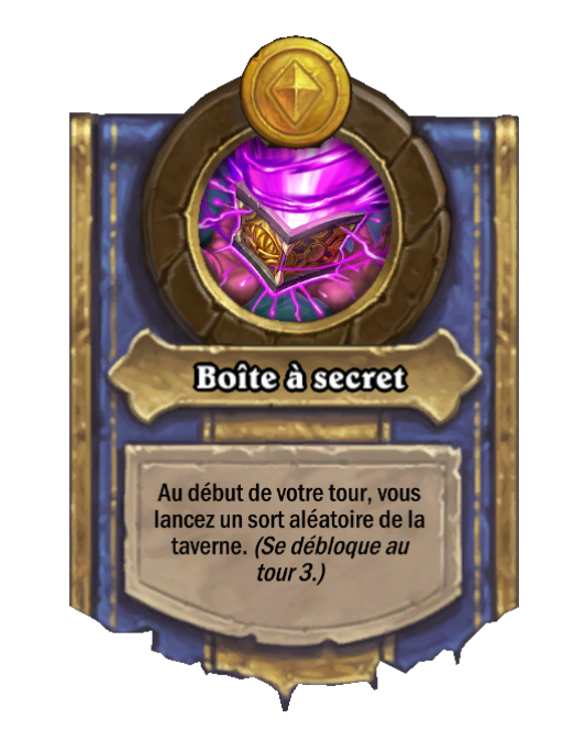 Pouvoir héroïque Boîte à secret