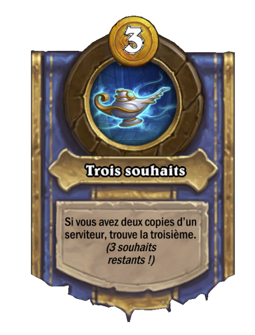 Pouvoir héroïque Trois souhaits