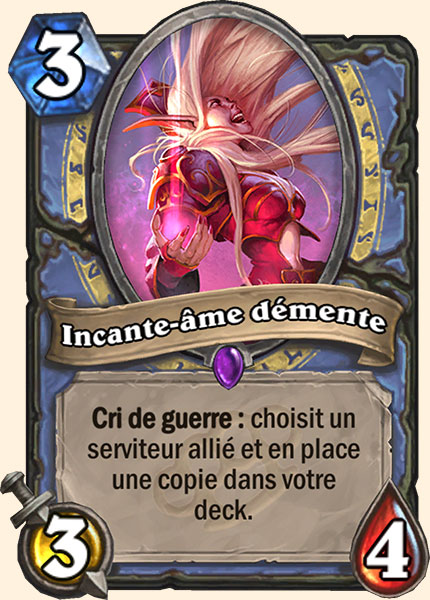 Manic Soulcaster carte Hearhstone