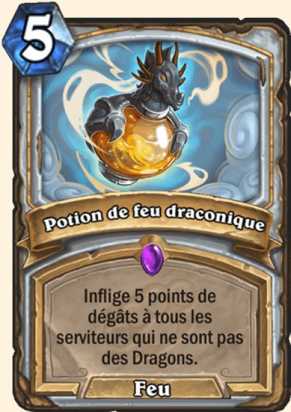 Dragonfire Potion carte Hearhstone