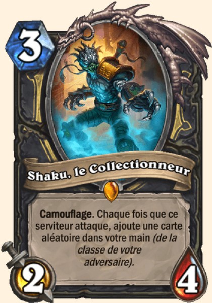 Shakru, le collectionneur carte Hearhstone