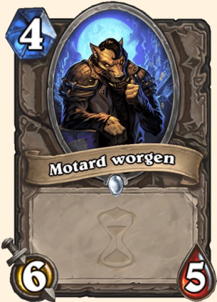 Worgen Greaser carte Hearhstone