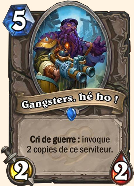 Doppelgangster carte Hearhstone