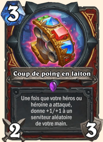 Thorium Knuckles carte Hearhstone