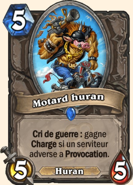 Spiked Hogrider carte Hearhstone