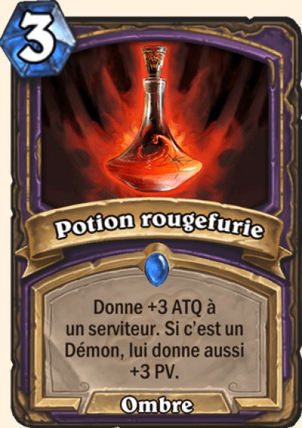 Bloodfury Potion carte Hearhstone