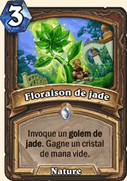 Fleur de jade carte Hearhstone
