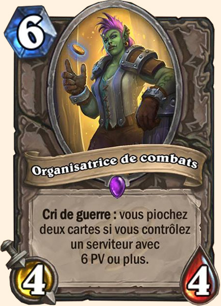 Fight Promoter carte Hearhstone