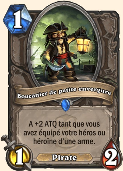 Small-Time Buccaneer carte Hearhstone