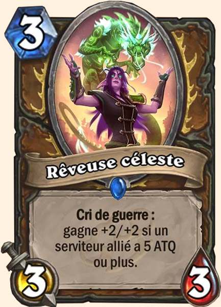 Celestial Dreamer carte Hearhstone
