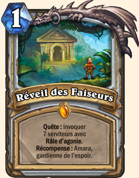 Reveil des Faiseurs carte Hearhstone