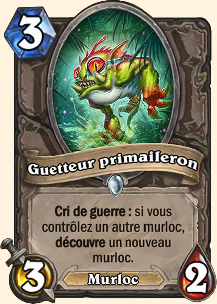 Primalfin Lookout carte Hearhstone