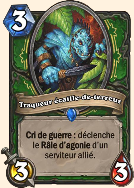 Terrorscale Stalker carte Hearhstone