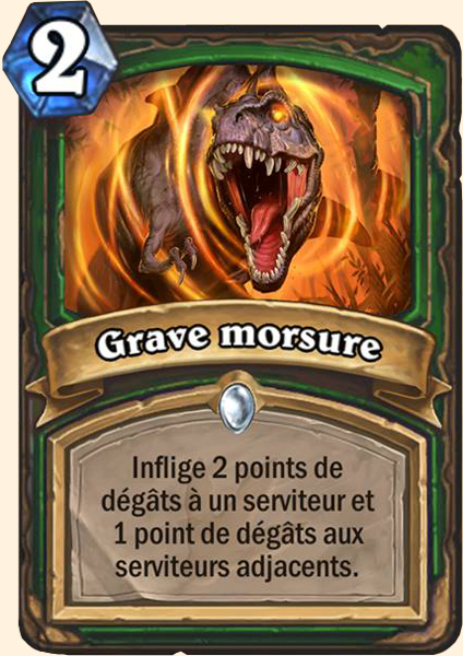 Grievous bite carte Hearhstone