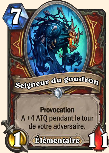 Seigneur du goudron carte Hearhstone
