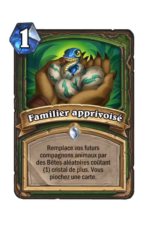 Tame Pet carte Hearthstone