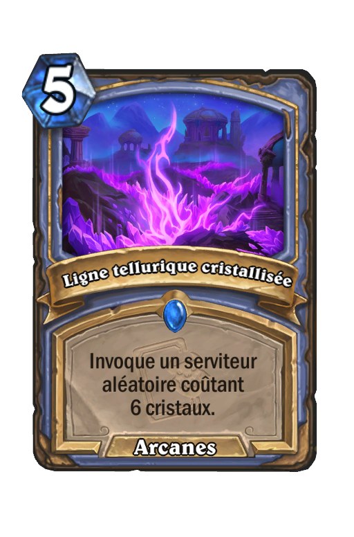 Crystallized Leyline carte Hearthstone