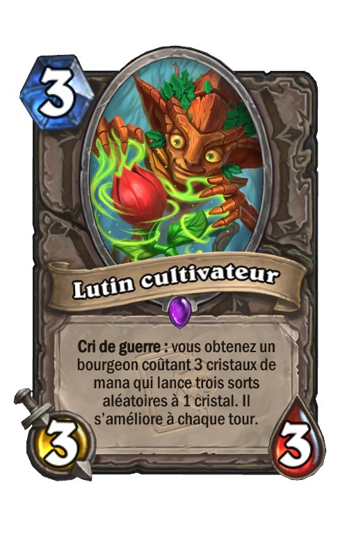 Cultivating Sprite carte Hearthstone