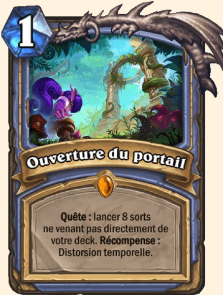 Open the Waygate carte Hearhstone