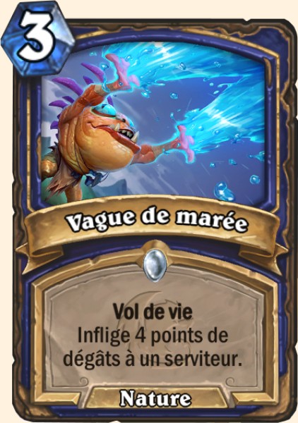 Raz-de-marree carte Hearhstone