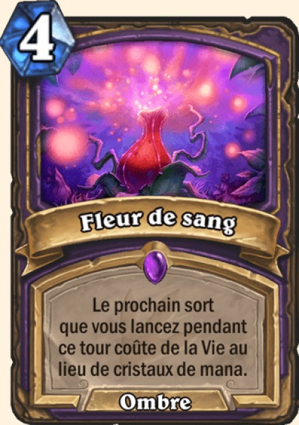 Bloodbloom carte Hearhstone