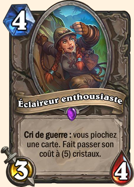 Bright-Eyed Scout carte Hearhstone