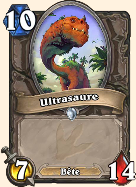 Ultrasaure carte Hearhstone