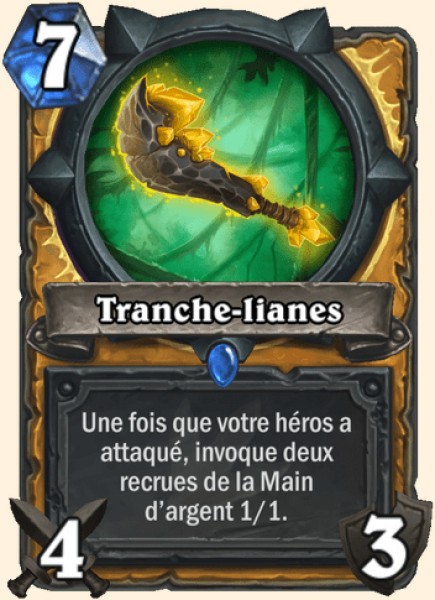 Vinecleaver carte Hearhstone