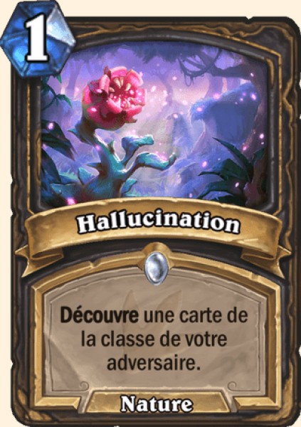 Hallucination carte Hearhstone