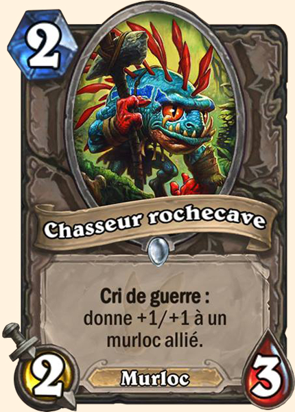 Chasseur Rochecave carte Hearhstone
