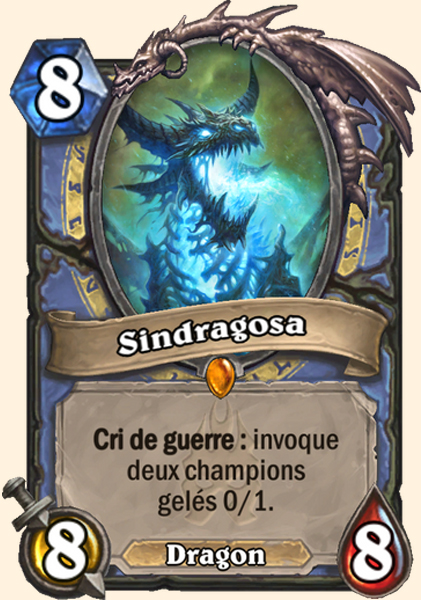Sindragosa carte Hearhstone