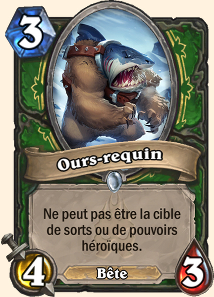 Ours requin carte Hearhstone