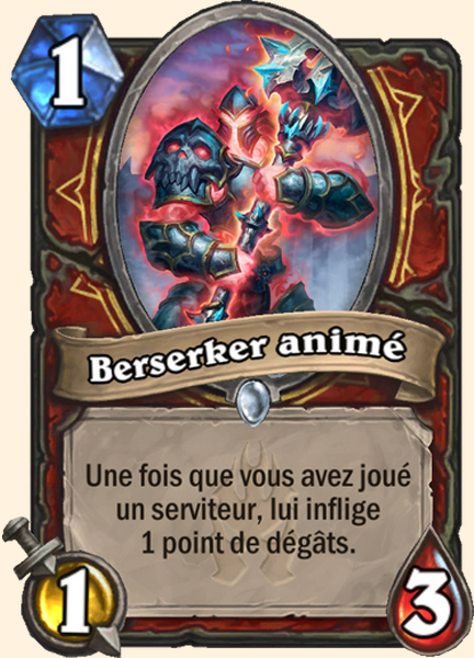 Berserker anime carte Hearhstone