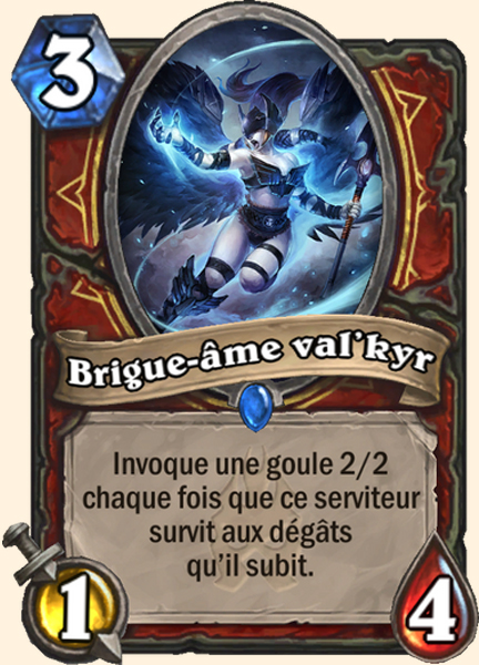 Brigue-ame val'kyr carte Hearhstone