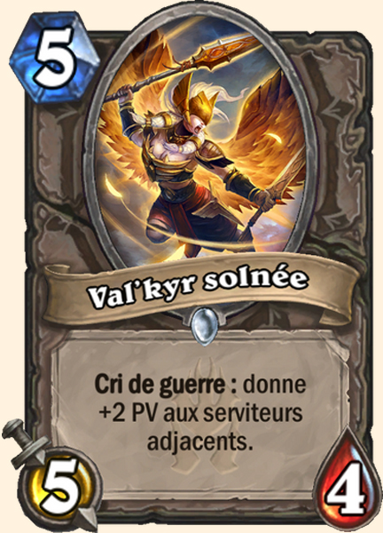 Val’kyr solnee carte Hearhstone