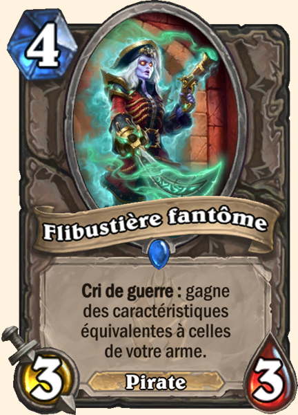 Flibustier fantome carte Hearhstone