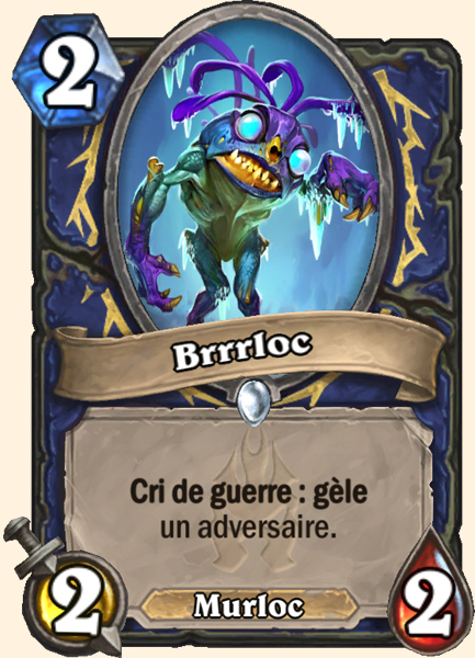 Brrrloc carte Hearhstone