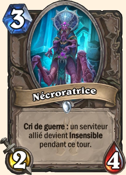 Necrorateur carte Hearhstone