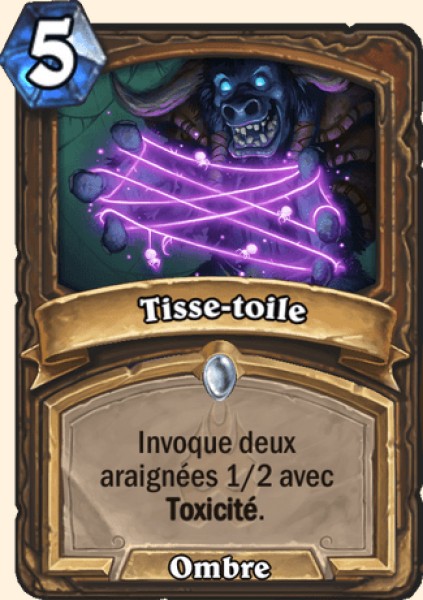 Tissetoile carte Hearhstone