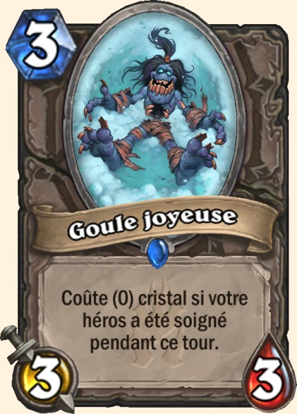 Goule joyeuse carte Hearhstone
