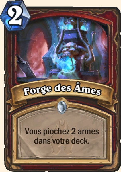 Forge des ames carte Hearhstone
