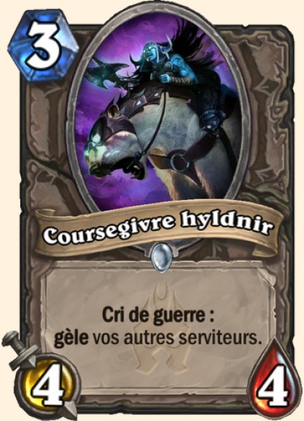 Hyldnir Frostrider carte Hearhstone