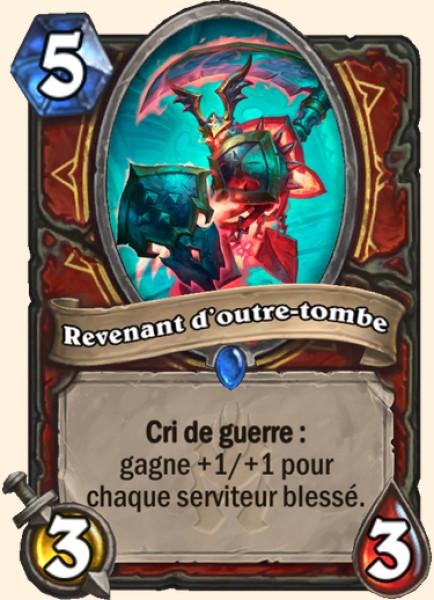 Revenant des morts carte Hearhstone