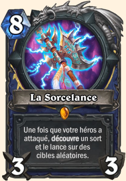 La Lance runique carte Hearhstone