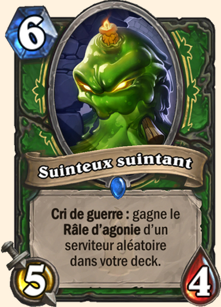 Suinteux suintant carte Hearhstone